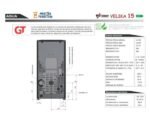 Tj – hidro estufa de pellets modelo velika de 15 kw – color blanco - Imagen 4