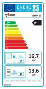 Hidroestufa de pellet TJ Velika 14,9 kW marrón - Imagen 5