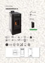 Estufa de Pellets Kit de Instalacion + Wifi incluido | 9 kW A+, Alto Rendimiento - Imagen 4
