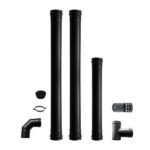 Estufa de Pellets + Kit de instalacion + Wifi Incluido | 10,6 kW, 180 m³ - Imagen 5