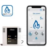 Estufa de pellet hermética Next 9kW gris Stove Canadian - Imagen 5